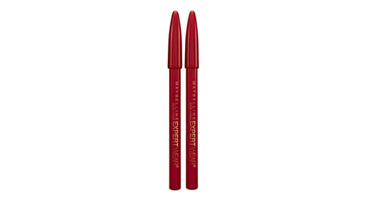 MAYBELLINE New York Expert Wear Twin Brow & Eye Wood Pencil, 101 Velvet Black, 2 count