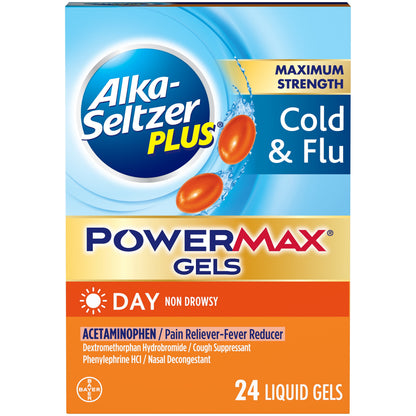 ALKA-SELTZER PLUS POWERGELS DAY 24CT