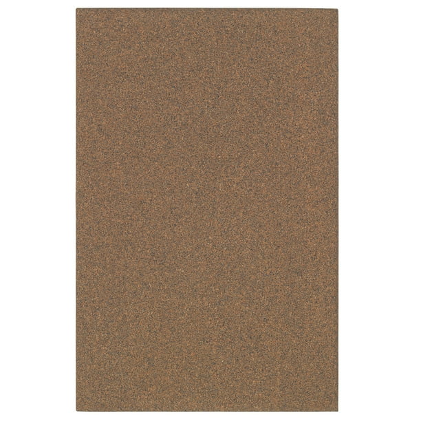 Quartet Frameless Cork Bulletin Board Tile, 11" X 17"