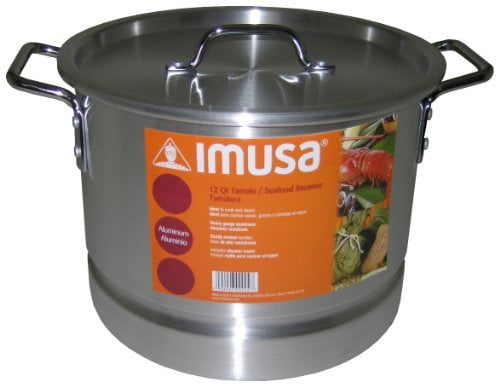 Imusa Aluminum Steamer Pot, 12 Quart