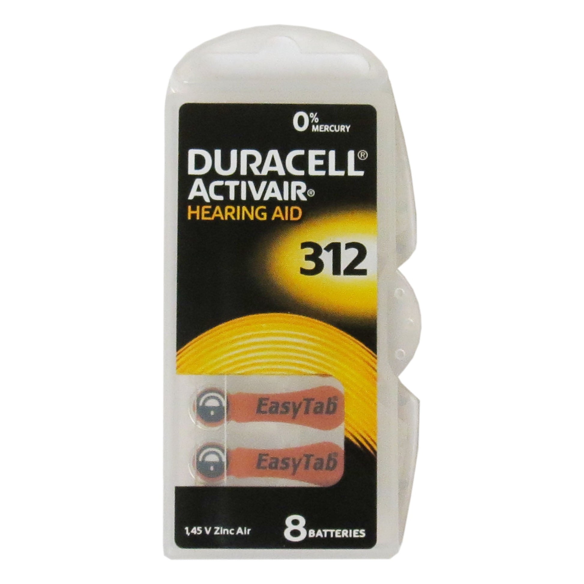 DURACELL HEARING AID EASY TAB 13 8PK