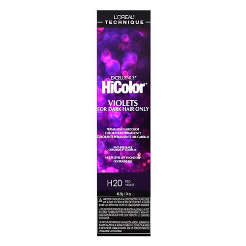 Loreal Excel Hicolor H20 Tube Red Violet 1.74oz