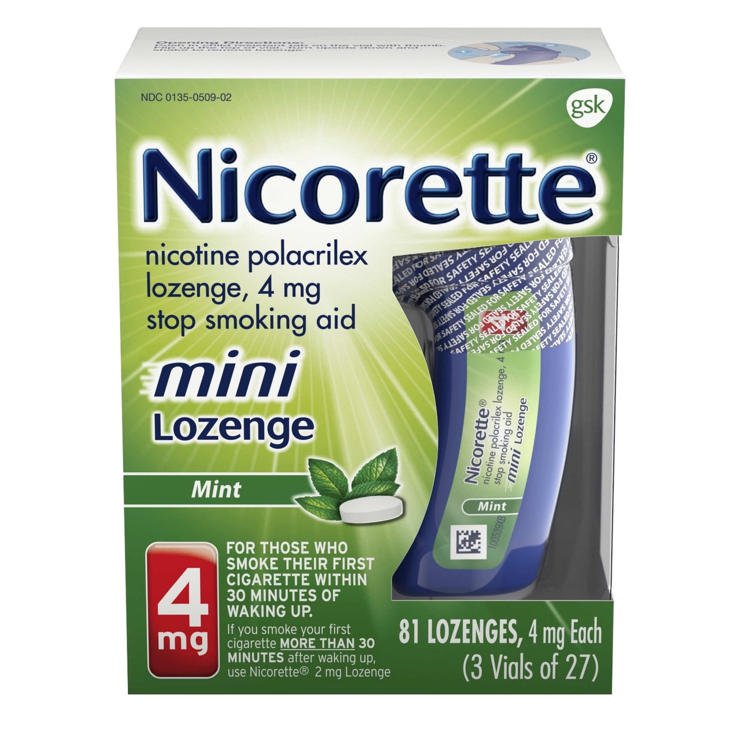NICOTINE MINT 4 MG LOZ 81