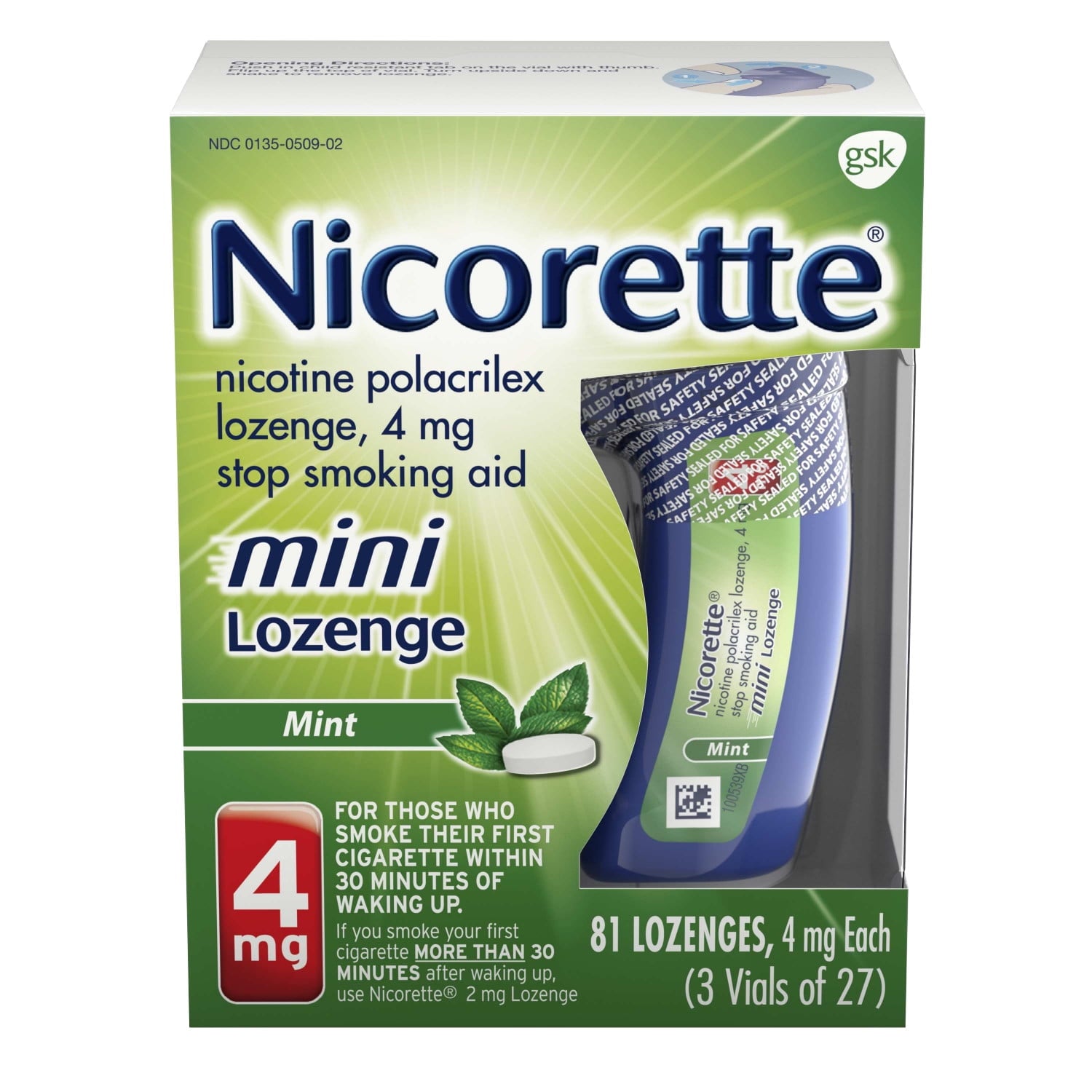 NICOTINE MINT 4 MG LOZ 81