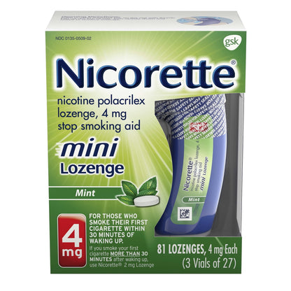 NICOTINE MINT 4 MG LOZ 81