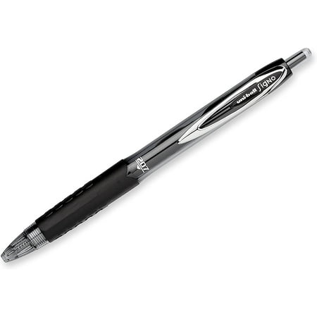 Uni-Ball Premier Retractable Gel Rollerball Pen, Medium Point - Black Ink