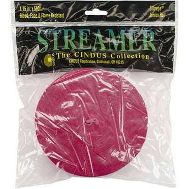 CREPE STREAMERS WHITE 81 FT