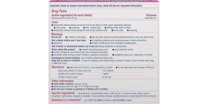 BENADRYL ULTRATAB 24CT