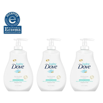 BABY DOVE LQ 13OZ BODY WASH