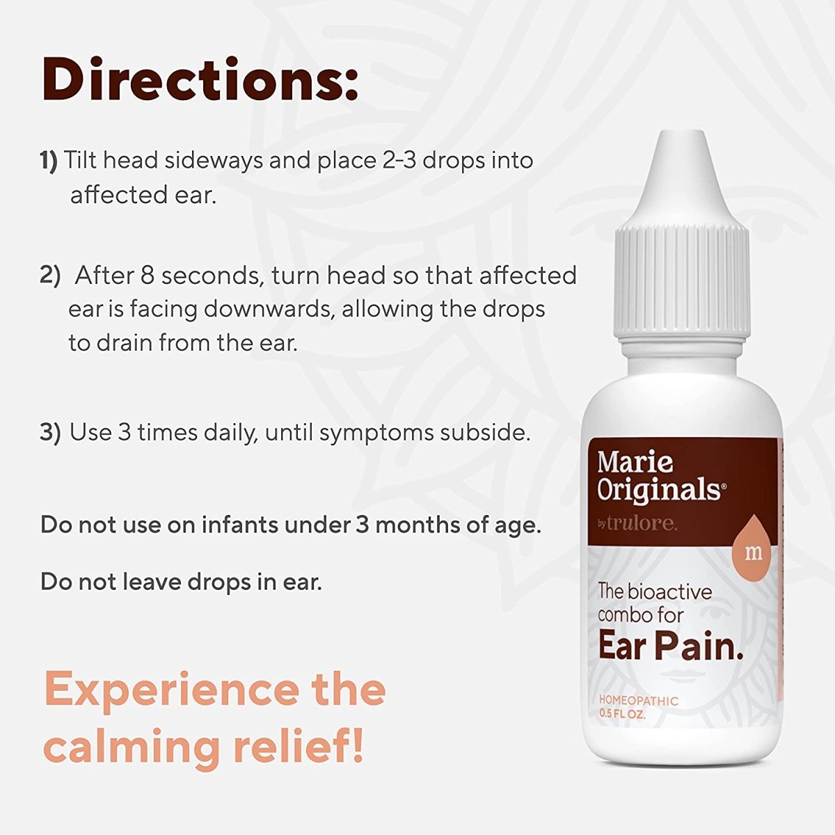 MARIE ORIGINALS PAIN RELIEF DROPS,EAR