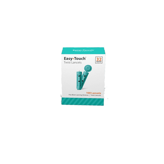 EASY TOUCH LANCET 32G TWIST 100CT
