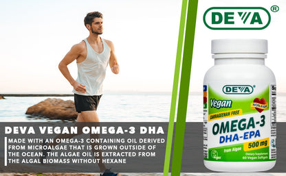 DEVA VEGAN VITAMINS DHA-EPA(DELAYED REL)VEGAN
