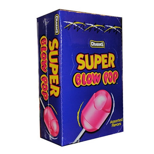 SUPER BLOW POPS 48 ASSORTED