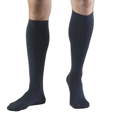 GNP SOCK MEN KNEE 15-20MMHG BLACK LG