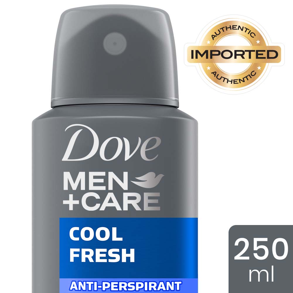 Dove Deodorant 3.8oz Dry Spray Men+Care Cool Fresh 72H