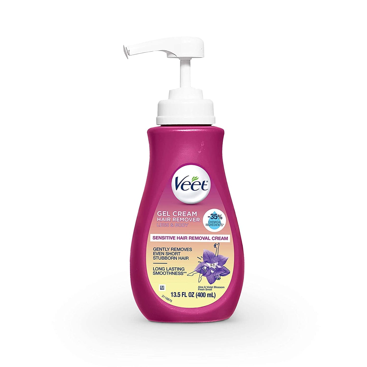 Veet Gel Cream Hair Remover 13.5oz Pump (Sensitive)