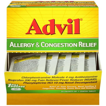 ADVIL ALLERGY CONGEST RELIEF TABLET 10CT