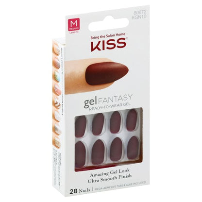 KISS Gel Fantasy Magnetic Ready To Wear Gel Nails - North Coast