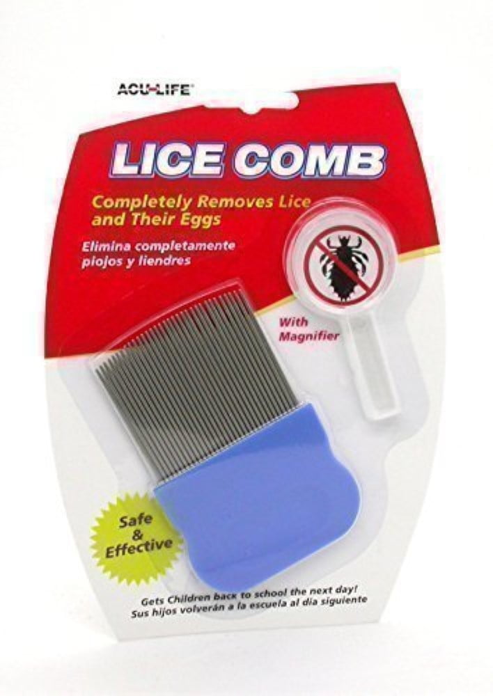 GNP LICE COMB KIT W/LITE MAGNIFIER 4PC