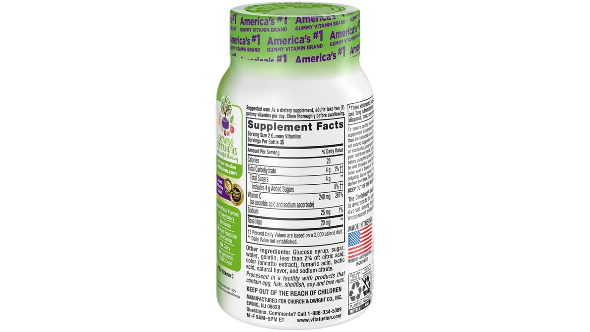 VITAFUSION CW 70 NATR BRY PCH/ORN