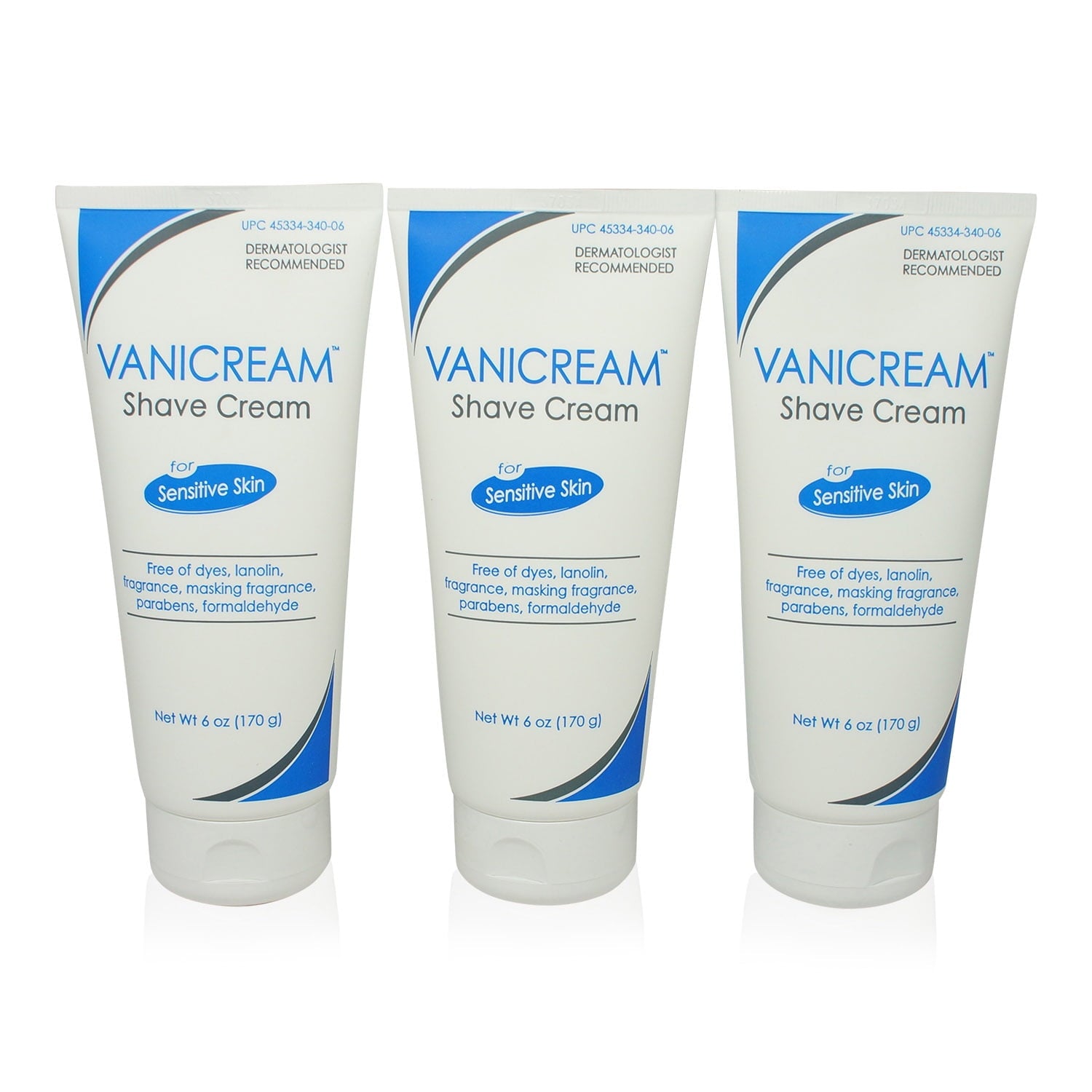 VANICREAM SHAVING CRM FOR SENS SKIN 6OZ
