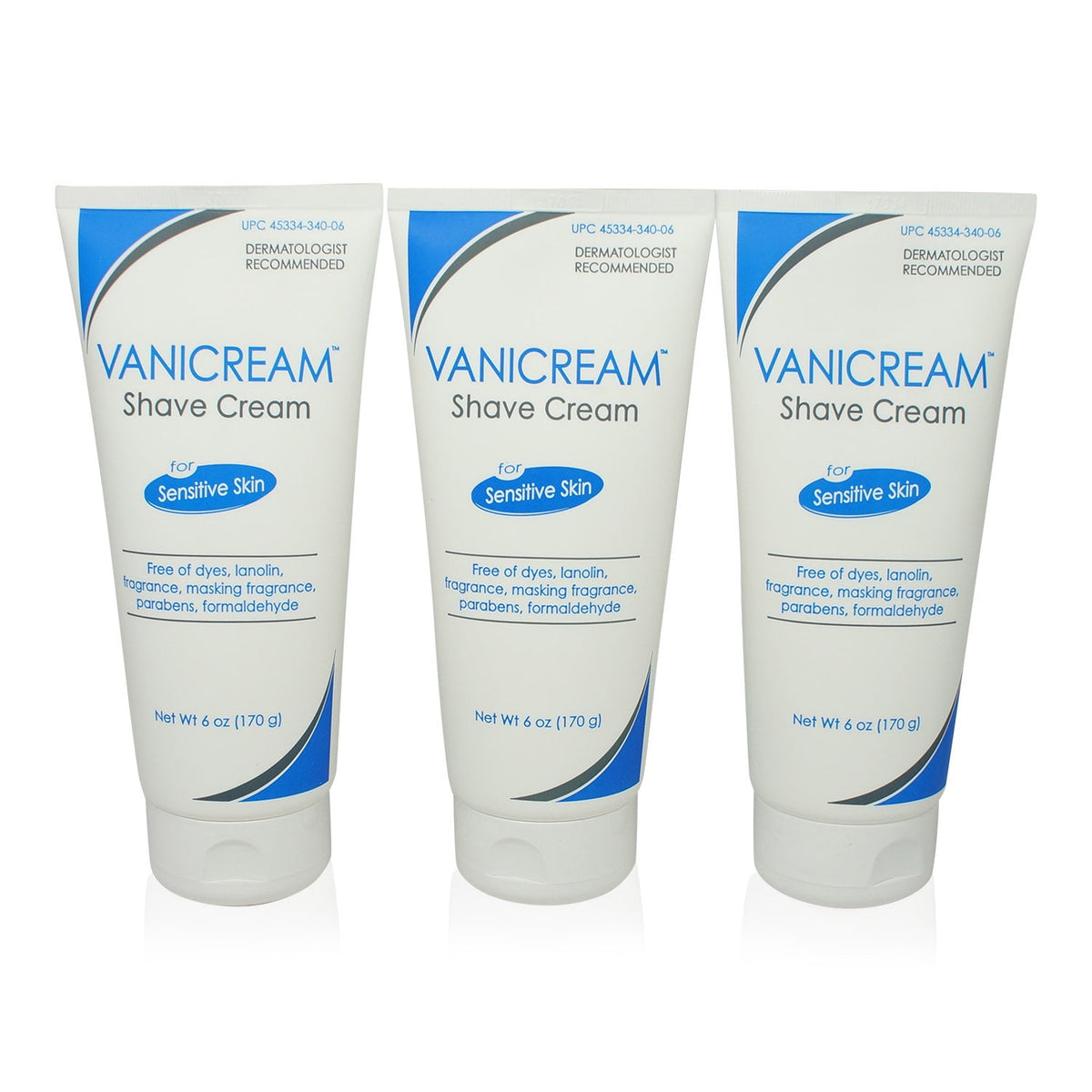 VANICREAM SHAVING CRM FOR SENS SKIN 6OZ