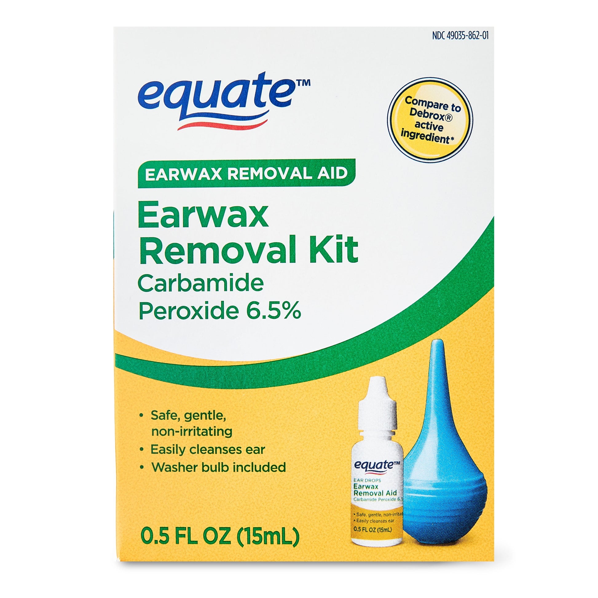 EARWAX REMOVAL 6.5% DRP 15 ML