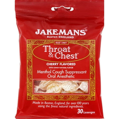 JAKEMANS THROAT & CHEST HNY&LMN LOZ 6X24