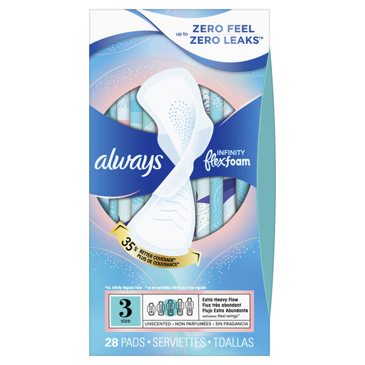 ALWAYS INFINITY FLXFM FLXW HVY PAD 12X16