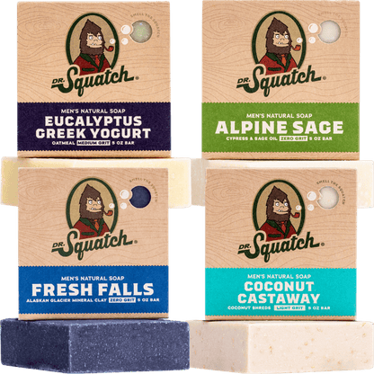Dr. Squatch Mini Bar Soap - Coconut Castaway, 2.3 oz