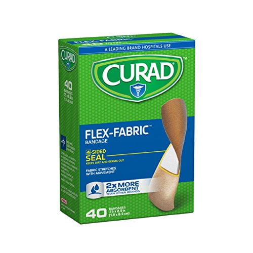 CURAD FLEX-FBRC FNGR&KNCKL ASRT BDG 20CT