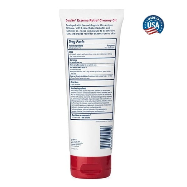 Cerave Eczema Relief Creamy Oil 8oz