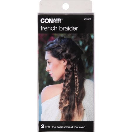 CONAIR French Braider Tool Kit With 25 Bonus Polybands