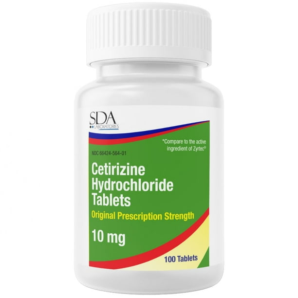 CETIRIZINE HCL 10 MG TAB 30