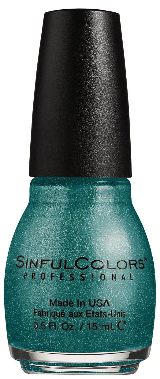 SinfulColors Professional Nail Polish 103 Black On Black