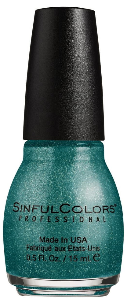 SinfulColors Professional Nail Polish 103 Black On Black