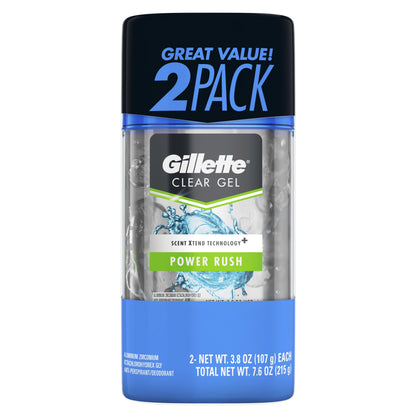 GILLETTE DEODRNT MEN RUSH  3.4Z