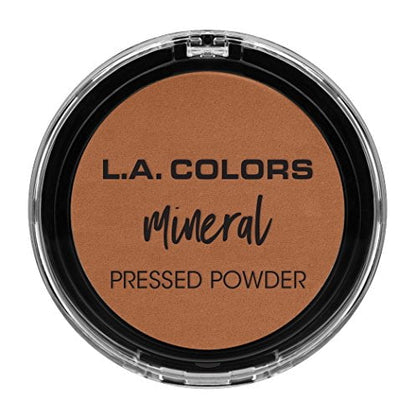 L.A. Colors Mineral Pressed Powder, Toasted Almond CMP380