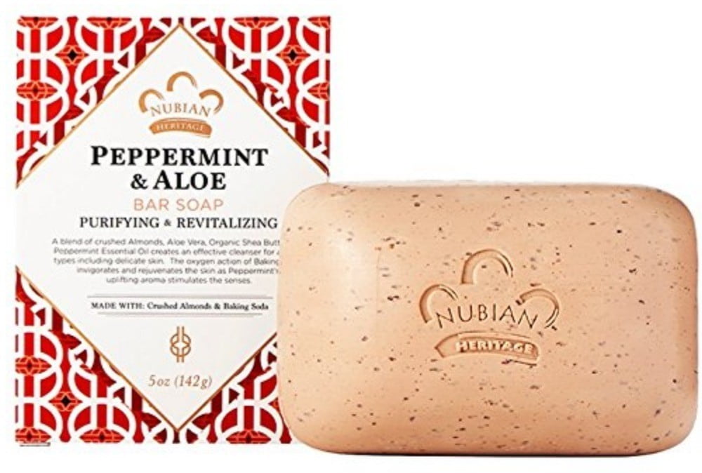 NUBIAN HERITAGE BAR SOAP,PATCHOULI&BURRIT