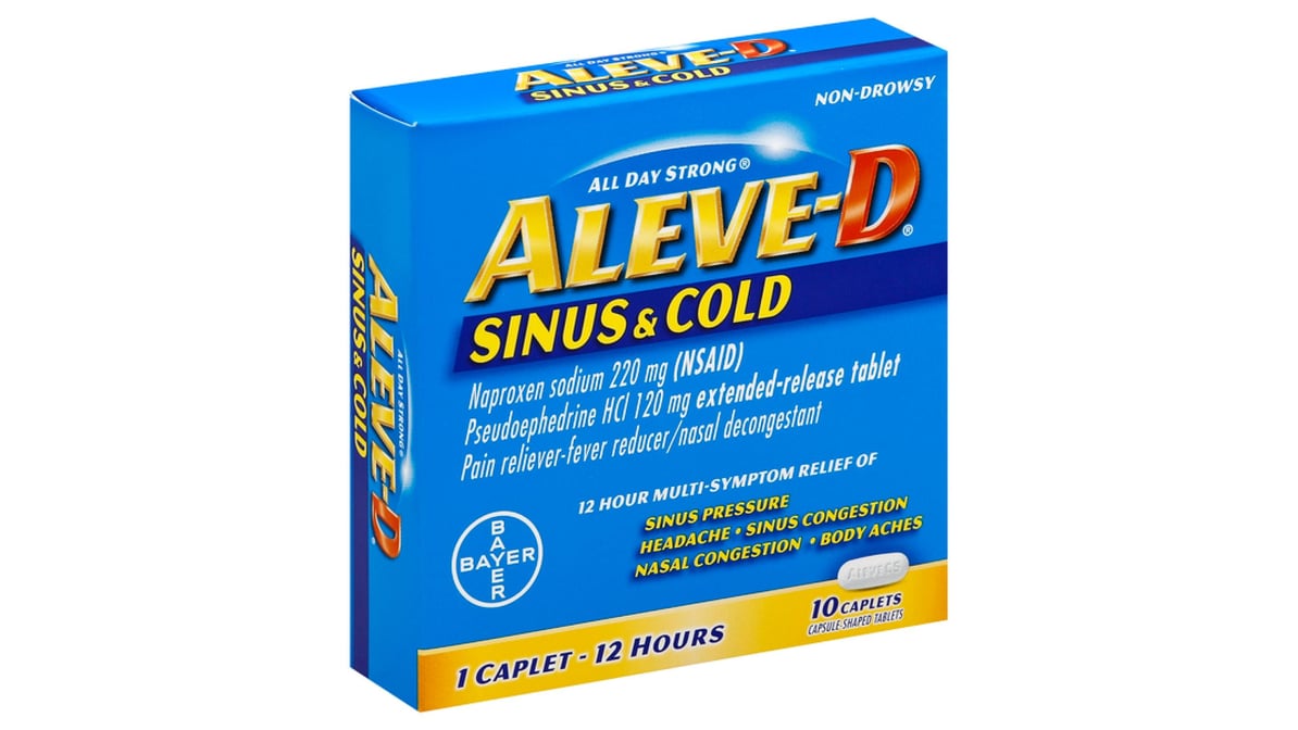 ALEVE-D SN/C TB 120-220MG 20 12H