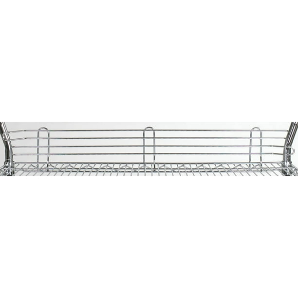 BACK LEDGE 48" CHROME 4 CT DS