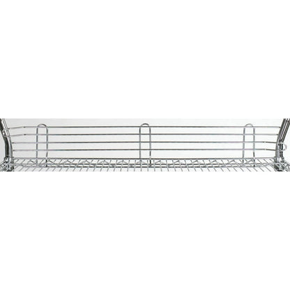 BACK LEDGE 48" CHROME 4 CT DS