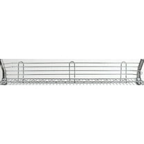 BACK LEDGE 48" STAINLESS 4 CT DS
