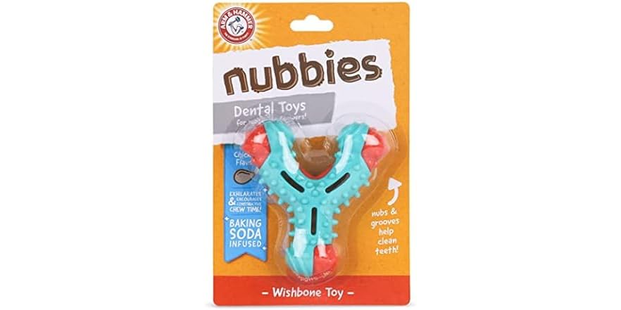 ARM&HAMMER DOG BARKIES PB DENTAL TOY