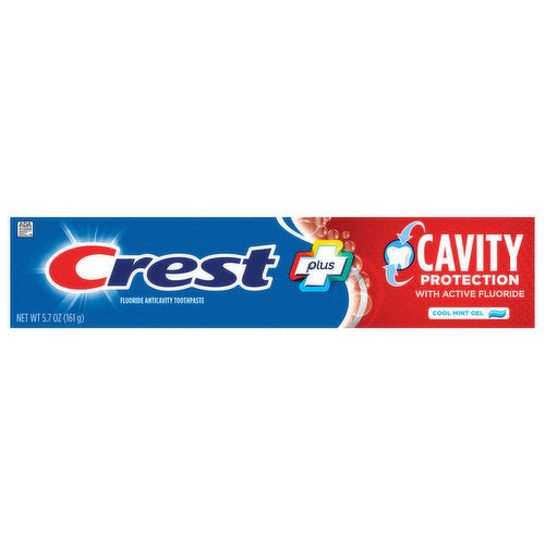 Crest Toothpaste 5.7oz Cavity Protection Plus Cool Mint Gel