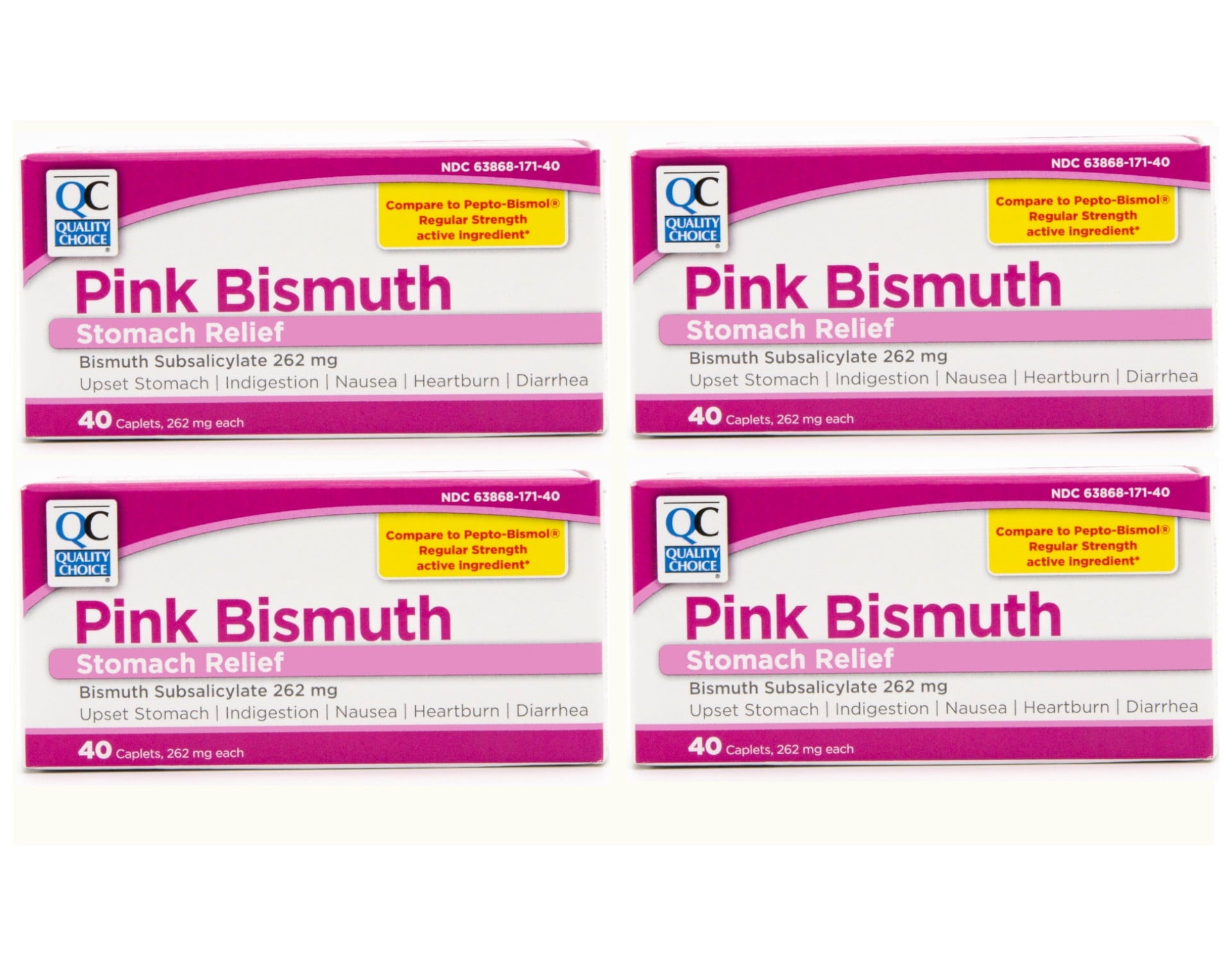 GNP PINK BISMUTH CHEW TABLET 30CT UD