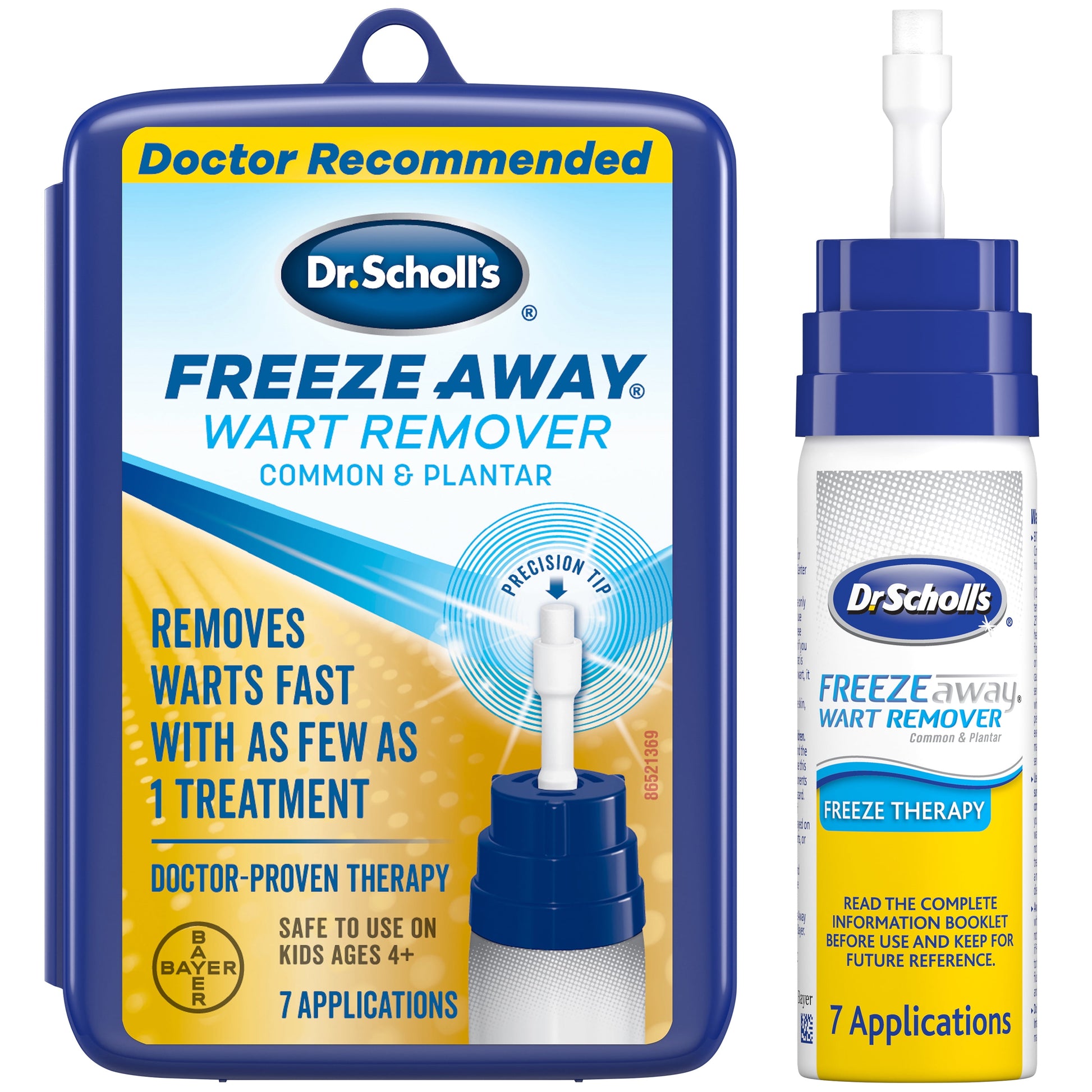 DR SCHOLLS FREEZE AWAY WART REMVR SPY 7C