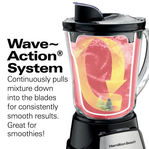 Hamilton Beach® Power Elite® Multi-Function Blender, BLACK, 58148