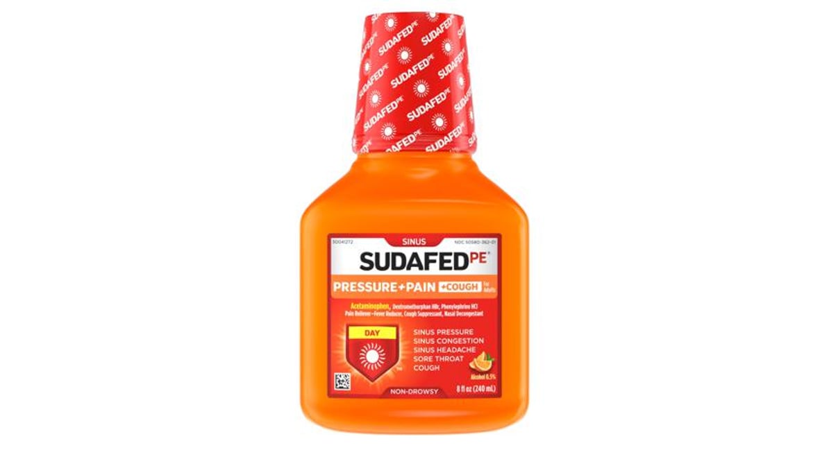 SUDAFED PE PRESSURE/PAIN CAPLET 24CT