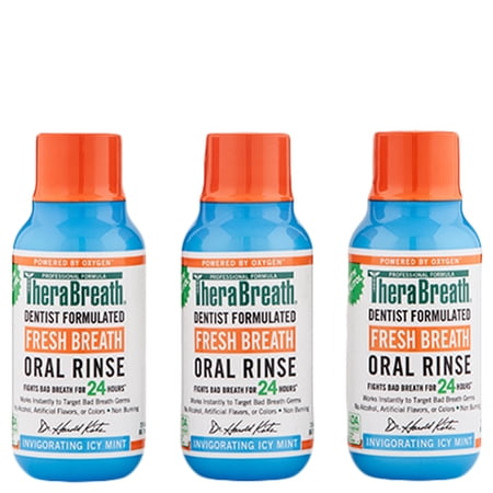 THERABREATH ORAL RINSE LIQ ICY MINT 16OZ